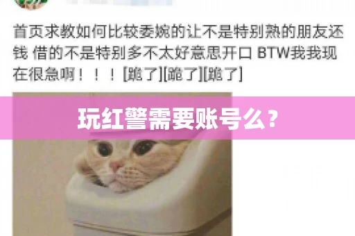 玩红警需要账号么？