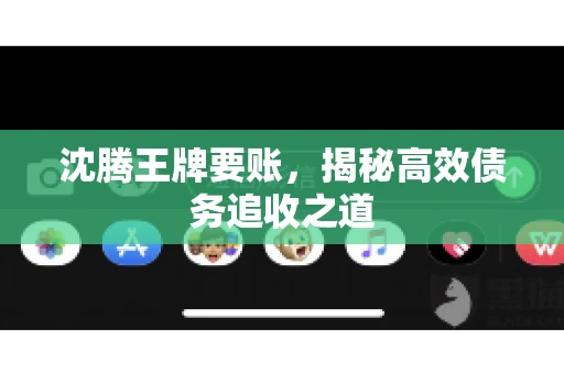沈腾王牌要账，揭秘高效债务追收之道