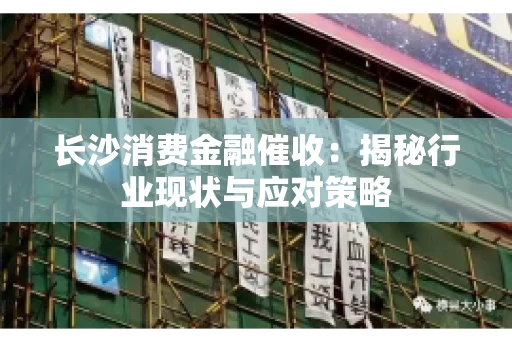 长沙消费金融催收：揭秘行业现状与应对策略